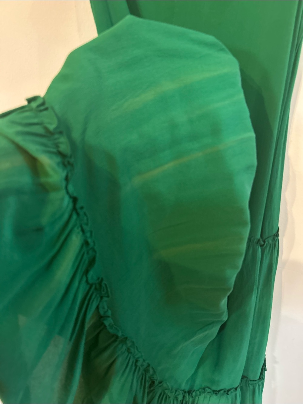 Dolce & Gabbana green silk dress PROJECT size 38 - Picture 5 of 11